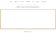 Tablet Screenshot of kenngophotography.com